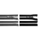Nylon zipper with silver teeth no 7, length 65 cm - Red (25 Pieces) Nylon zipper with silver teeth no 7, length 65 cm - Red (25 Pieces)