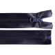 Water resistant nylon zipper, no 7, length 80 cm - Dark grey (1 Piece) Water resistant nylon zipper, no 7, length 80 cm - Dark grey (1 Piece)
