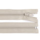 Nylon zipper, no 5, length 90 cm jacket - Cream (1 Piece) Nylon zipper, no 5, length 90 cm jacket - Cream (1 Piece)