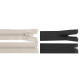 Nylon zipper, no 5, length 90 cm jacket - Cream (1 Piece) Nylon zipper, no 5, length 90 cm jacket - Cream (1 Piece)