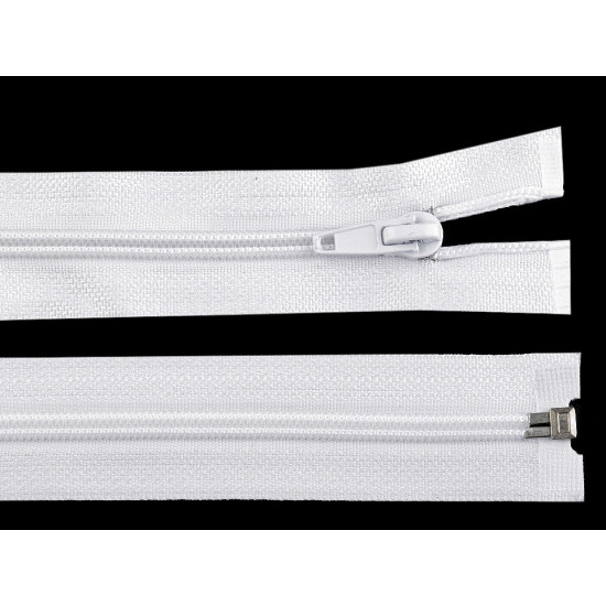 Nylon zipper, no 5, length 90 cm jacket - Cream (1 Piece) Nylon zipper, no 5, length 90 cm jacket - Cream (1 Piece)