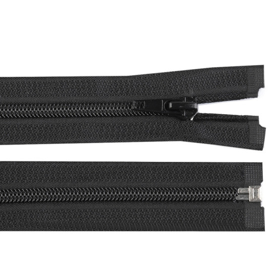 Nylon zipper, no 5, length 100 cm jacket - White (1 Piece) Nylon zipper, no 5, length 100 cm jacket - White (1 Piece)