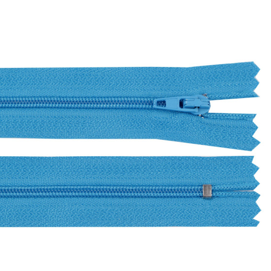 Nylon zipper no 3, length 14 cm autolock - Cream lightest (10 Pieces) Nylon zipper no 3, length 14 cm autolock - Cream lightest (10 Pieces)