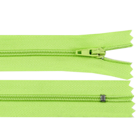 Nylon zipper no 3, length 14 cm autolock - Cream lightest (10 Pieces) Nylon zipper no 3, length 14 cm autolock - Cream lightest (10 Pieces)