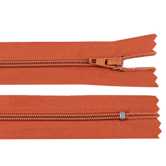 Nylon zipper no 3, length 18 cm autolock - Sea shell (50 Pieces) Nylon zipper no 3, length 18 cm autolock - Sea shell (50 Pieces)
