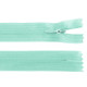 Invisible nylon zipper no 3, length 50 cm, dederon - Azure blue (1 Piece) Invisible nylon zipper no 3, length 50 cm, dederon - Azure blue (1 Piece)