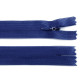 Invisible nylon zipper no 3, length 50 cm, dederon - Azure blue (1 Piece) Invisible nylon zipper no 3, length 50 cm, dederon - Azure blue (1 Piece)