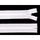 Invisible nylon zipper no 3, length 50 cm, dederon - Azure blue (1 Piece) Invisible nylon zipper no 3, length 50 cm, dederon - Azure blue (1 Piece)