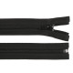 Nylon / coil zipper no 5, length 125 cm, 150 cm - Black (1 Piece) Nylon / coil zipper no 5, length 125 cm, 150 cm - Black (1 Piece)