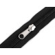 Nylon tent zipper no 10, with double sided slider, length 195 cm - Black (1 Piece) Nylon tent zipper no 10, with double sided slider, length 195 cm - Black (1 Piece)