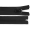 Nylon / coil zipper no 7, length 65 cm, matte, water-resistant - Black (1 Piece)