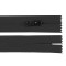 Nylon / coil zipper no 7, length 20 cm, matte, water-resistant - Black (1 Piece)