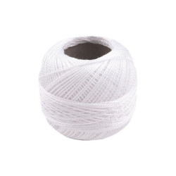 Kordonek / nici perlovka nitarna - White (10 Sztuki)