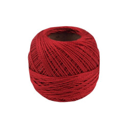 Kordonek / nici perlovka nitarna - Aurora red (10 Sztuki)