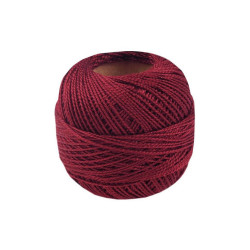 Kordonek / nici perlovka nitarna - Rumba red (10 Sztuki)