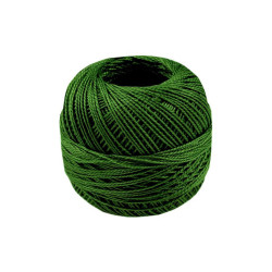 Kordonek / nici perlovka nitarna - Kelly green (10 Sztuki)