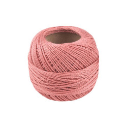 Kordonek / nici perlovka nitarna - Coral almond (10 Sztuki)
