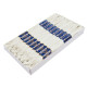 Cotton embroidery thread mouline niťárna - Fiery red (24 Pieces) Cotton embroidery thread mouline niťárna - Fiery red (24 Pieces)