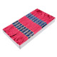 Cotton embroidery thread mouline niťárna - Fiery red (24 Pieces) Cotton embroidery thread mouline niťárna - Fiery red (24 Pieces)