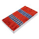 Cotton embroidery thread mouline niťárna - Fiery red (24 Pieces) Cotton embroidery thread mouline niťárna - Fiery red (24 Pieces)