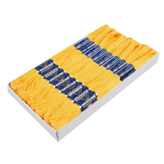 Cotton embroidery thread mouline niťárna - Fiery red (24 Pieces) Cotton embroidery thread mouline niťárna - Fiery red (24 Pieces)