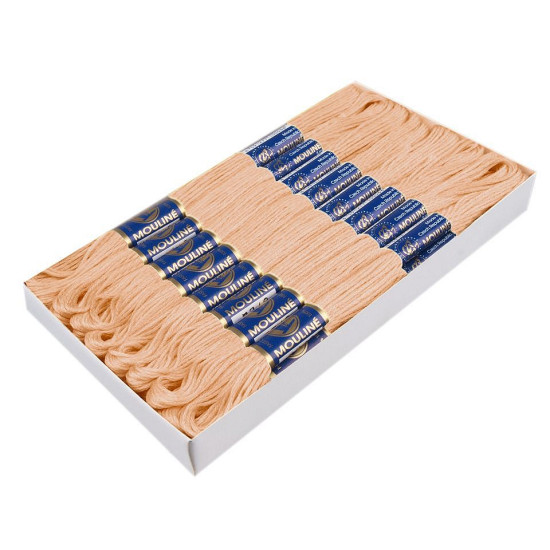 Cotton embroidery thread mouline niťárna - Fiery red (24 Pieces) Cotton embroidery thread mouline niťárna - Fiery red (24 Pieces)