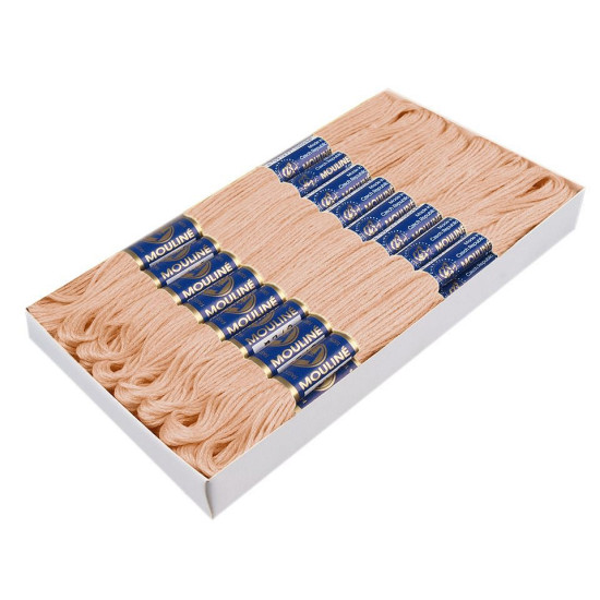 Cotton embroidery thread mouline niťárna - Fiery red (24 Pieces) Cotton embroidery thread mouline niťárna - Fiery red (24 Pieces)