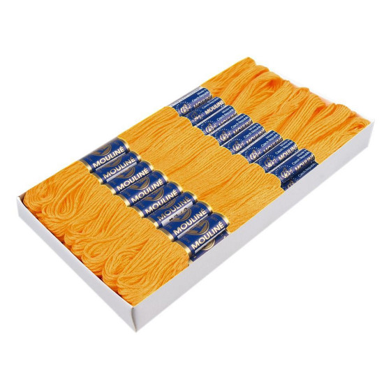 Cotton embroidery thread mouline niťárna - Fiery red (24 Pieces) Cotton embroidery thread mouline niťárna - Fiery red (24 Pieces)