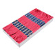 Cotton embroidery thread mouline niťárna - Fiery red (24 Pieces) Cotton embroidery thread mouline niťárna - Fiery red (24 Pieces)