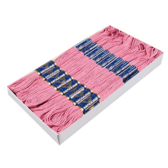 Cotton embroidery thread mouline niťárna - Fiery red (24 Pieces) Cotton embroidery thread mouline niťárna - Fiery red (24 Pieces)