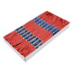 Cotton embroidery thread mouline niťárna - Fiery red (24 Pieces) Cotton embroidery thread mouline niťárna - Fiery red (24 Pieces)
