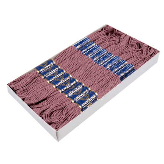 Cotton embroidery thread mouline niťárna - Fiery red (24 Pieces) Cotton embroidery thread mouline niťárna - Fiery red (24 Pieces)