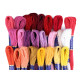 Cotton embroidery thread mouline niťárna - Fiery red (24 Pieces) Cotton embroidery thread mouline niťárna - Fiery red (24 Pieces)