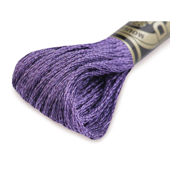 Embroidery thread dmc mouliné light effects - Dewberry (1 Piece) Embroidery thread dmc mouliné light effects - Dewberry (1 Piece)