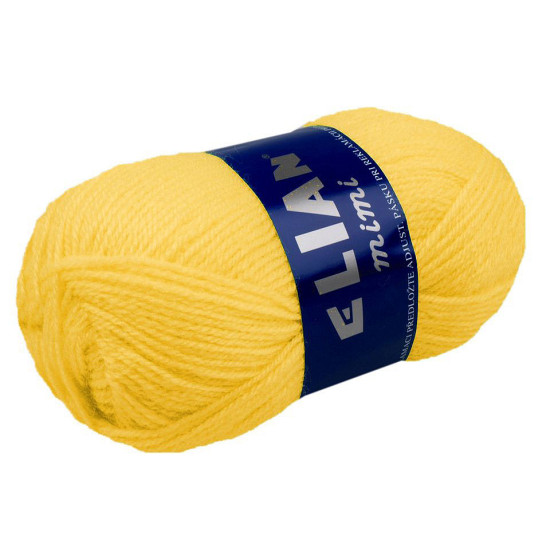 Priadza pletacia mimi 50 g - Žltá (10 Kusy) Priadza pletacia mimi 50 g - Žltá (10 Kusy)