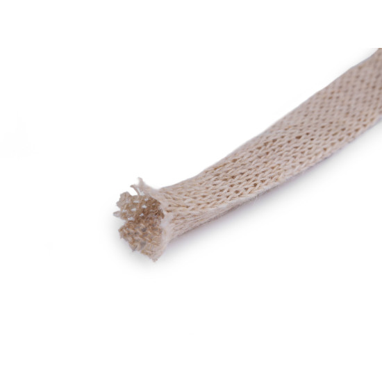 Bandă de tricotat spaghetti, 250 g - Ecru deschis (1 Bucată) Bandă de tricotat spaghetti, 250 g - Ecru deschis (1 Bucată)