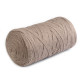 Bandă de tricotat spaghetti, 250 g - Ecru deschis (1 Bucată) Bandă de tricotat spaghetti, 250 g - Ecru deschis (1 Bucată)
