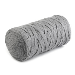 Bandă de tricotat spaghetti, 250 g - Gri neutral (1 Bucată)