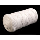 Bandă de tricotat spaghetti, 250 g - Ecru deschis (1 Bucată) Bandă de tricotat spaghetti, 250 g - Ecru deschis (1 Bucată)