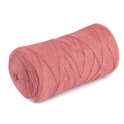 Bandă de tricotat spaghetti, 250 g - Roz vintage (1 Bucată)