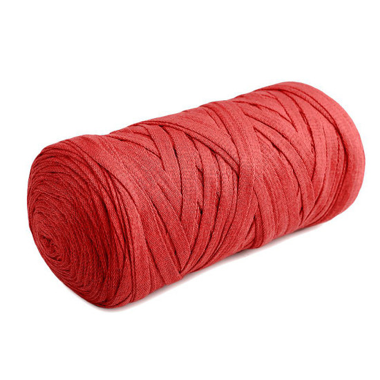 Bandă de tricotat spaghetti, 250 g - Ecru deschis (1 Bucată) Bandă de tricotat spaghetti, 250 g - Ecru deschis (1 Bucată)
