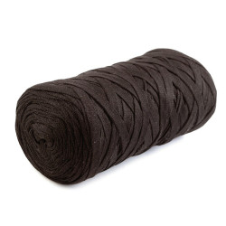 Bandă de tricotat spaghetti, 250 g - Maro (1 Bucată)