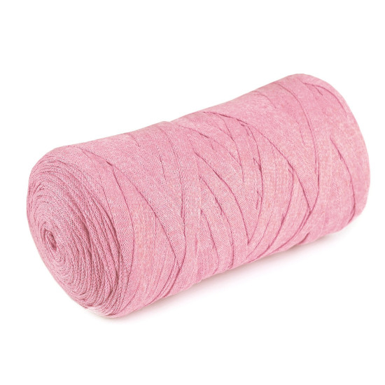 Bandă de tricotat spaghetti, 250 g - Ecru deschis (1 Bucată) Bandă de tricotat spaghetti, 250 g - Ecru deschis (1 Bucată)