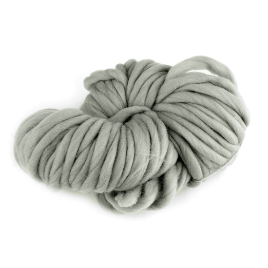Extra hrubá priadza 250 g - Šedozelená sv. (1 Kus) Extra hrubá priadza 250 g - Šedozelená sv. (1 Kus)