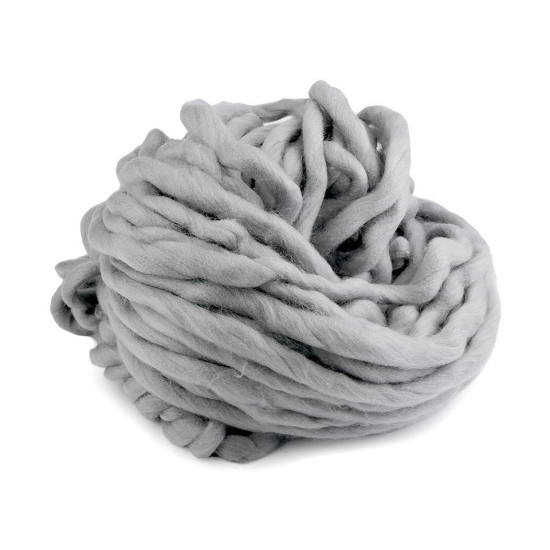 Extra hrubá priadza 250 g - Šedozelená sv. (1 Kus) Extra hrubá priadza 250 g - Šedozelená sv. (1 Kus)