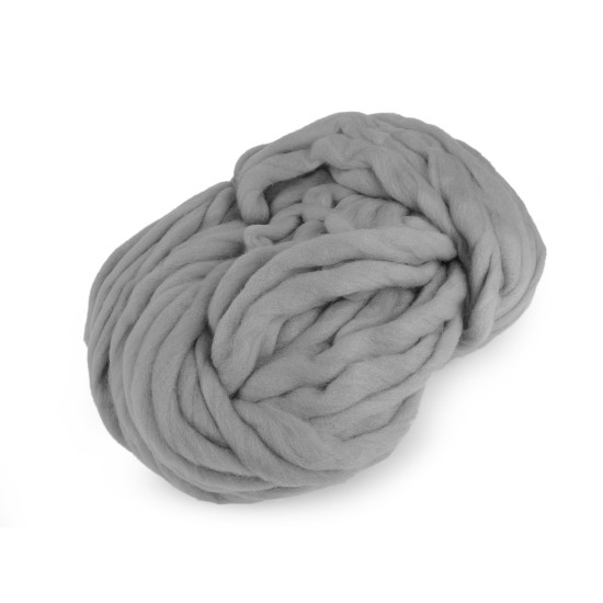 Extra hrubá priadza 250 g - Šedozelená sv. (1 Kus) Extra hrubá priadza 250 g - Šedozelená sv. (1 Kus)