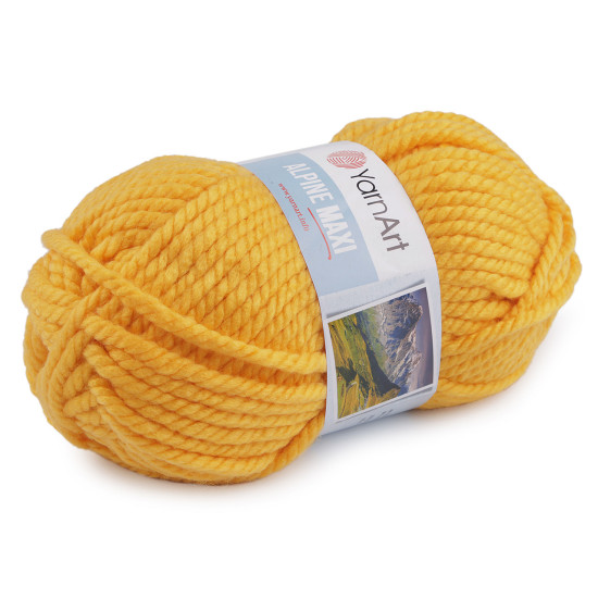 Pletací příze alpine maxi 250 g - Hnědá (1 Kus)