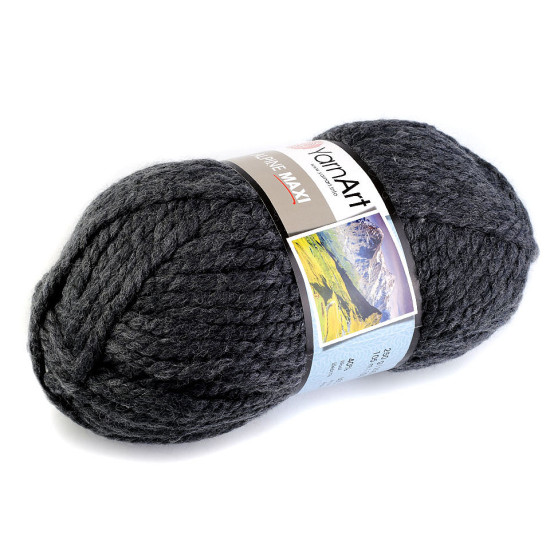 Pletací příze alpine maxi 250 g - Hnědá (1 Kus)