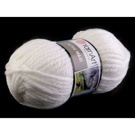 Pletací příze alpine maxi 250 g - Hnědá (1 Kus)