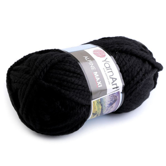 Pletací příze alpine maxi 250 g - Hnědá (1 Kus)